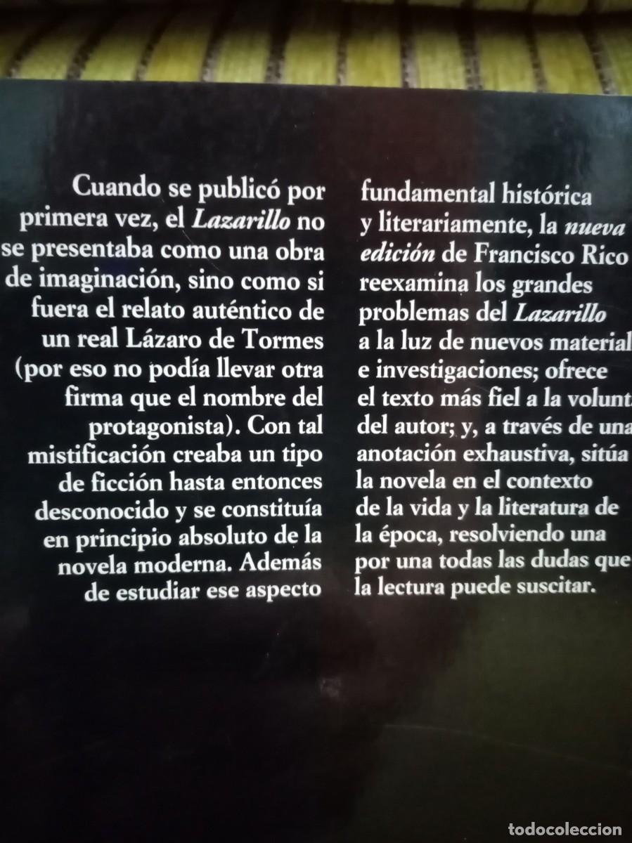 Libros de segunda mano: LAZARILLO DE TORMES - Foto 4