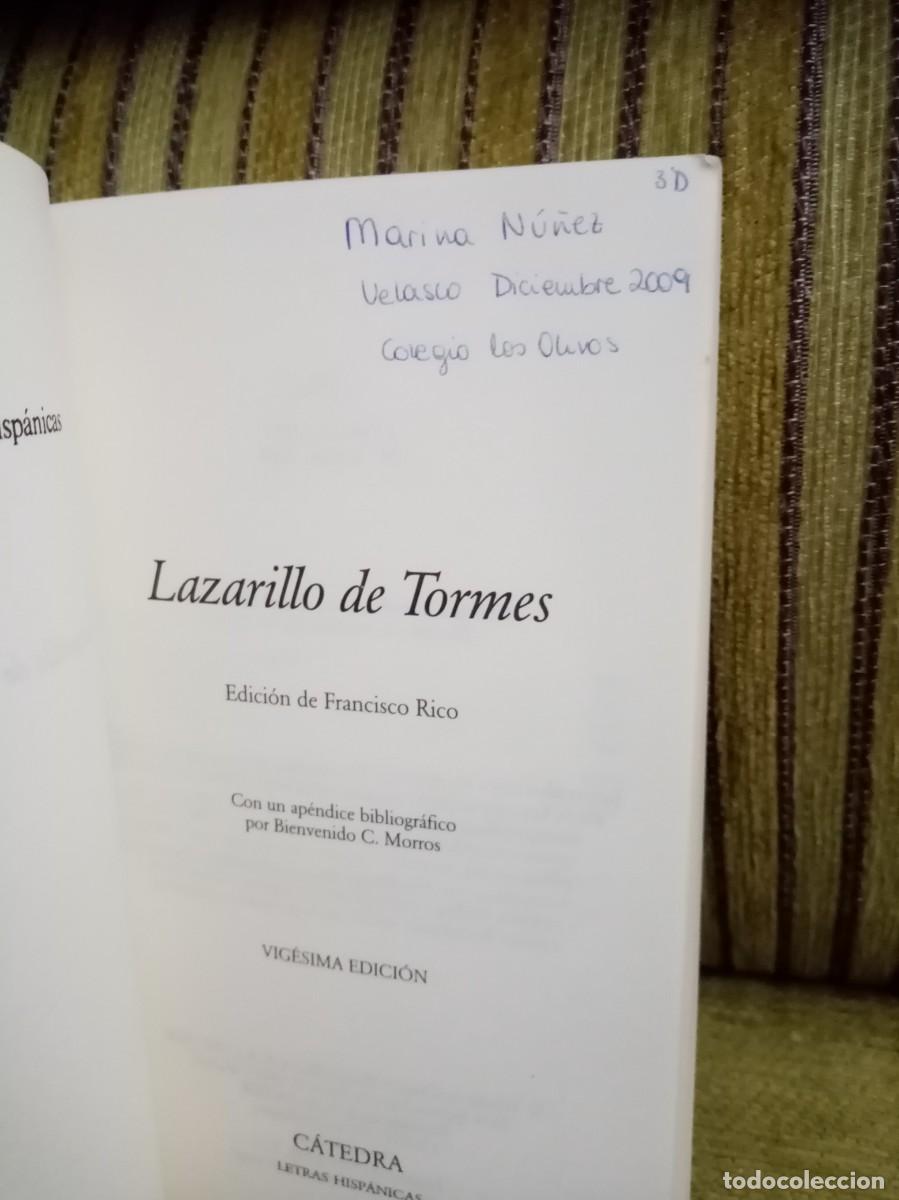 Libros de segunda mano: LAZARILLO DE TORMES - Foto 8