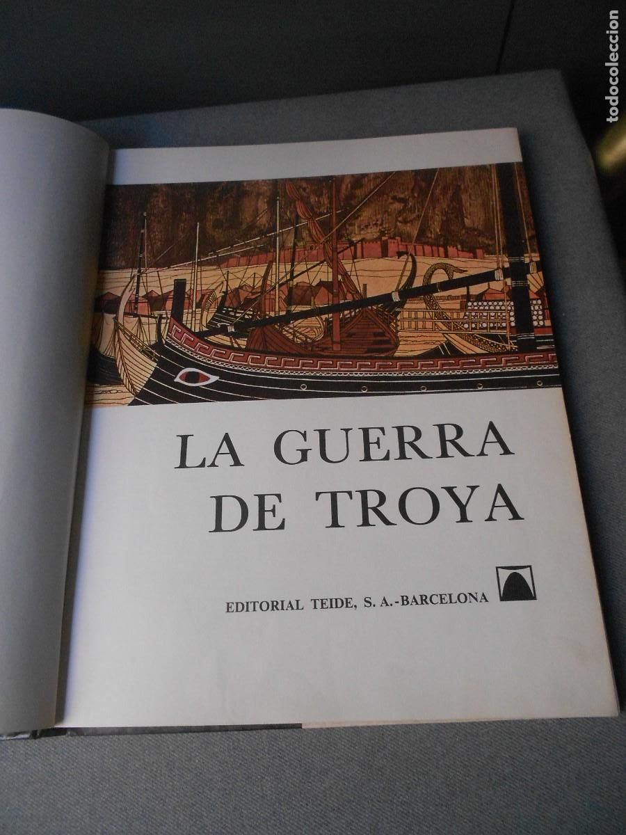 Libros de segunda mano: LA GUERRA DE TROYA. TEIDE - Foto 2