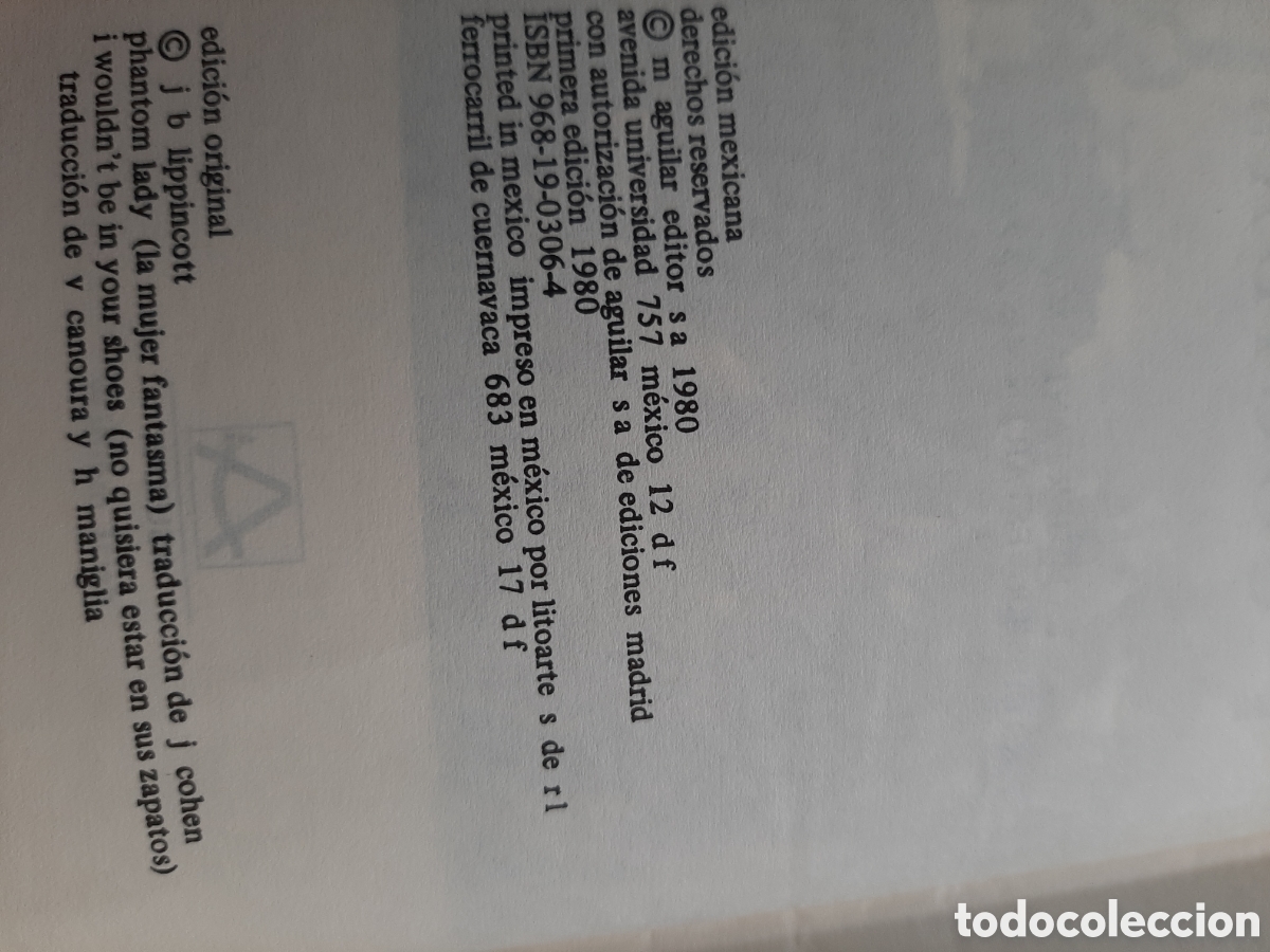 Libros de segunda mano: Novelas Escogidas. William Irish. AGUILAR. - Foto 5