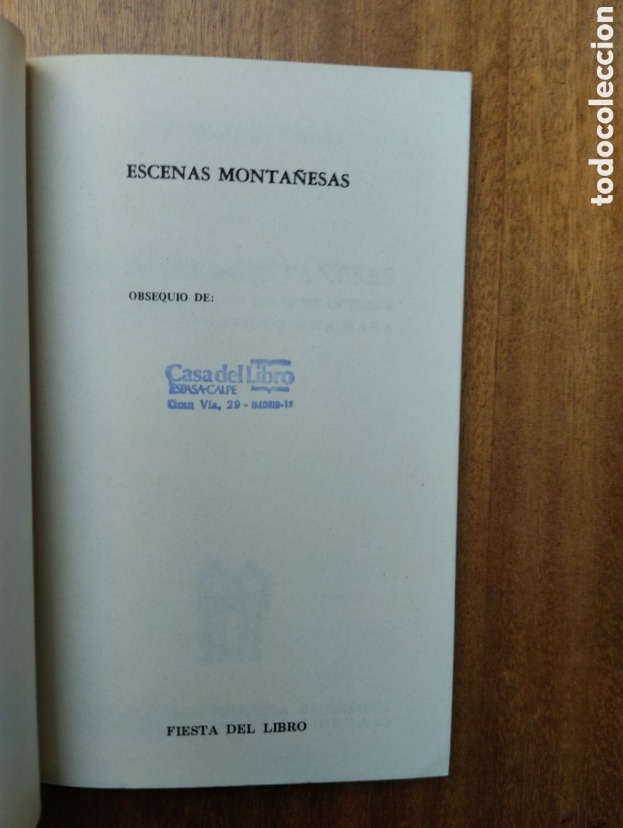Libros de segunda mano: Escenas Monta&ntilde;esas, Jos&eacute; Mar&iacute;a de Pereda - Foto 2