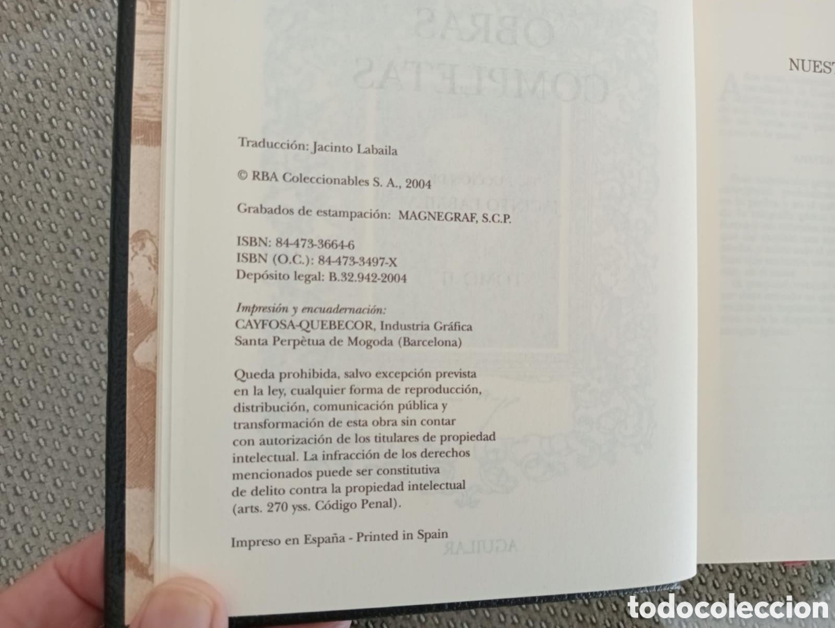 Libros de segunda mano: V&iacute;ctor Hugo. Obras completas II. - Foto 4