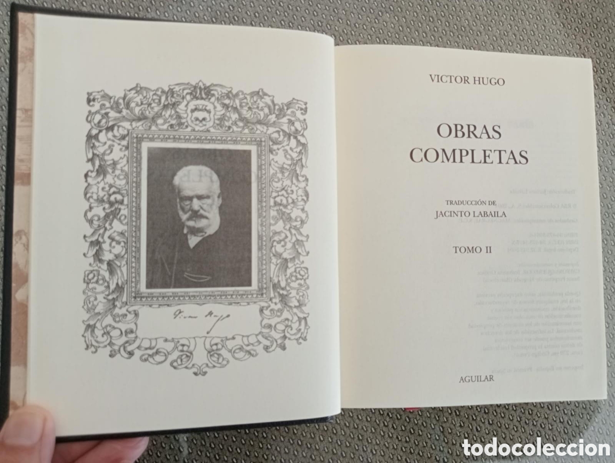 Libros de segunda mano: V&iacute;ctor Hugo. Obras completas II. - Foto 5