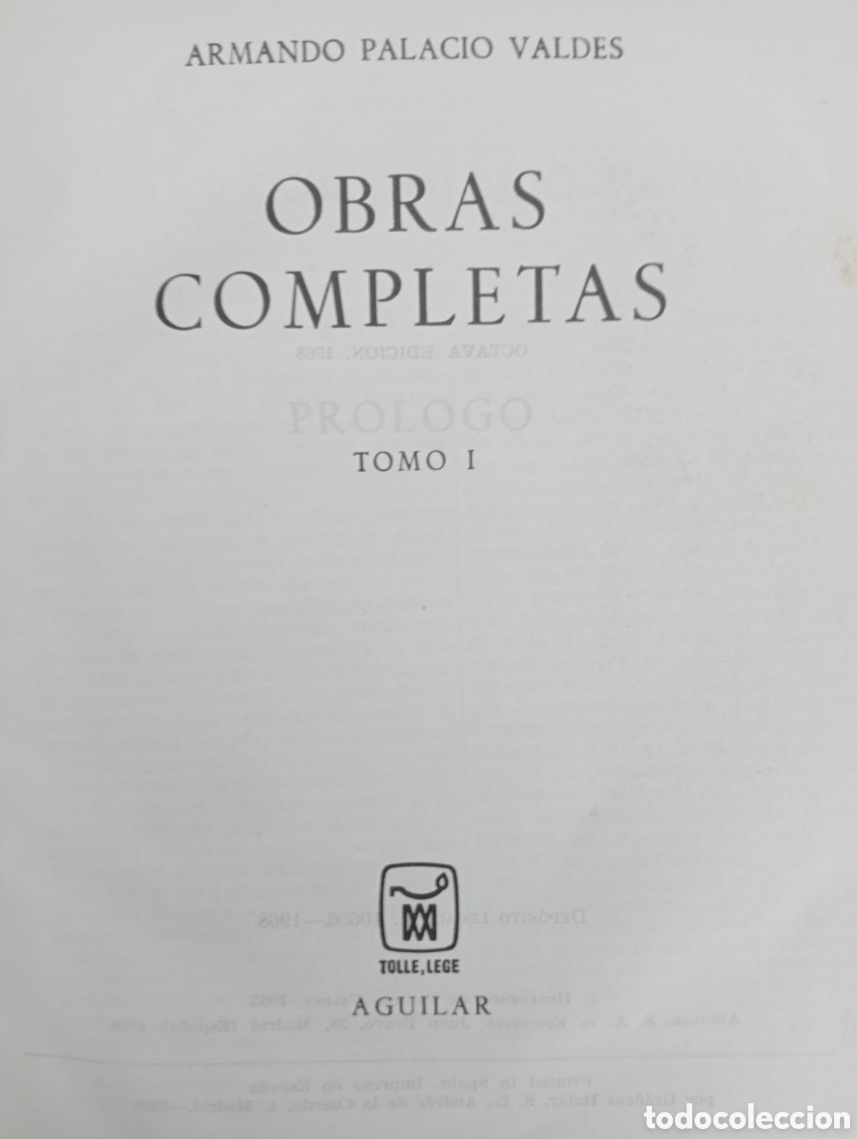 Libros de segunda mano: Armando Palacio Vald&eacute;s. Obras completas I. - Foto 2