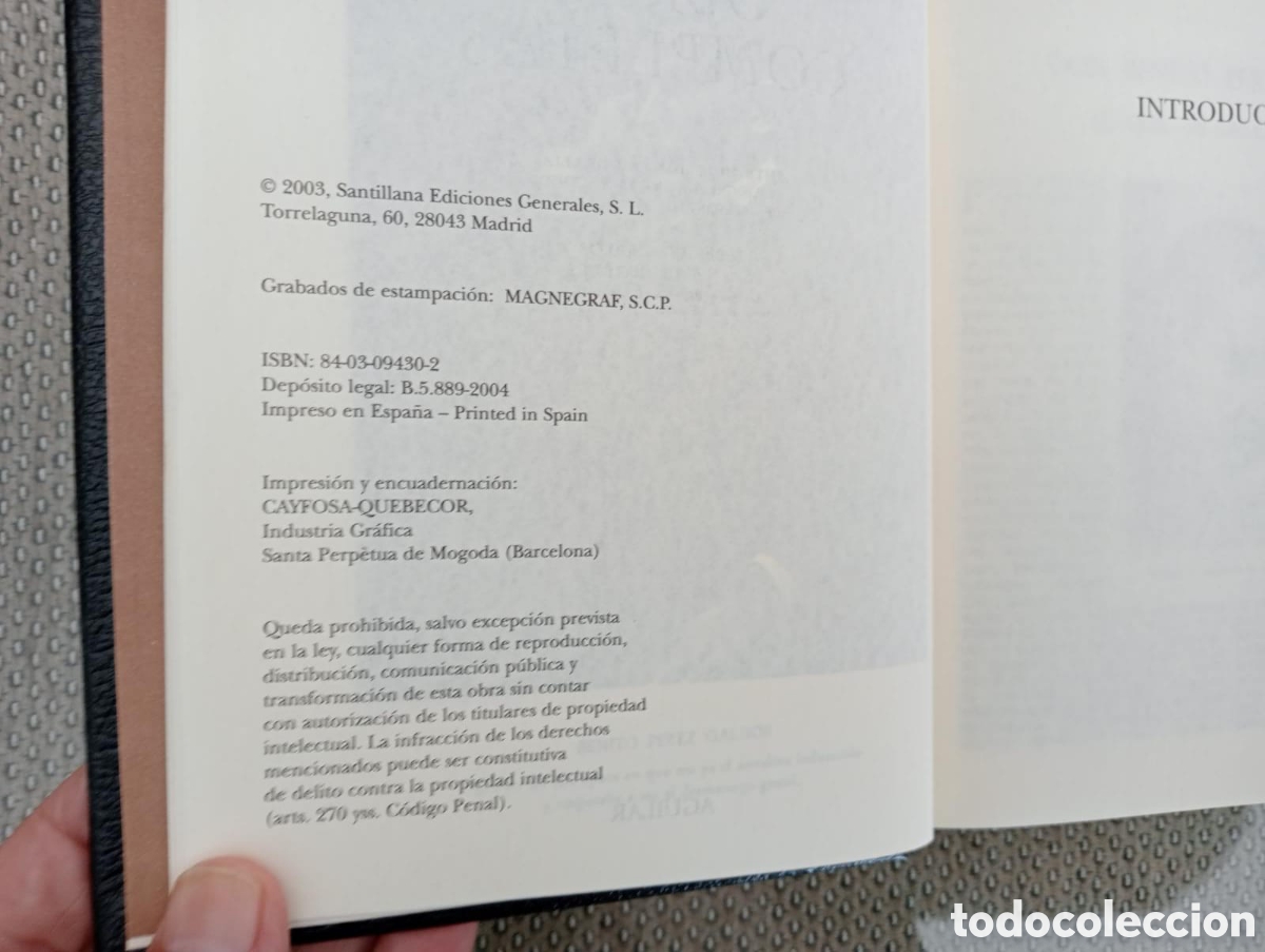 Libros de segunda mano: Benito P&eacute;rez Gald&oacute;s. Obras completas I - Foto 4