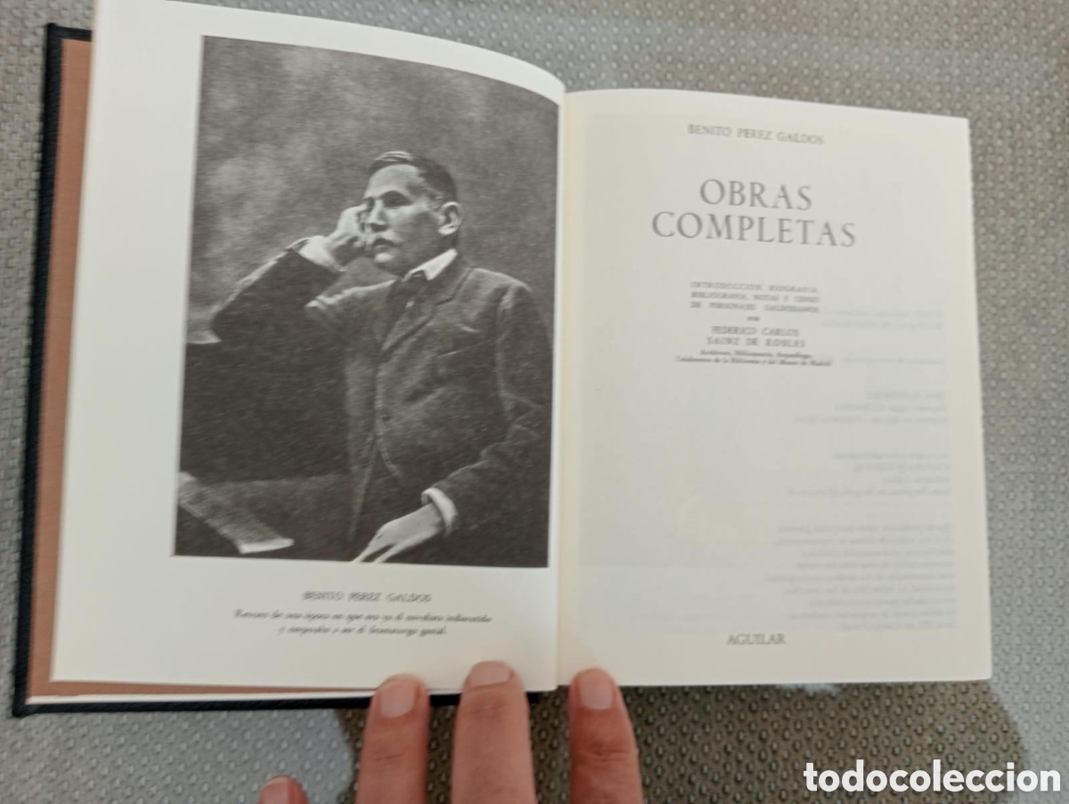 Libros de segunda mano: Benito P&eacute;rez Gald&oacute;s. Obras completas I - Foto 5
