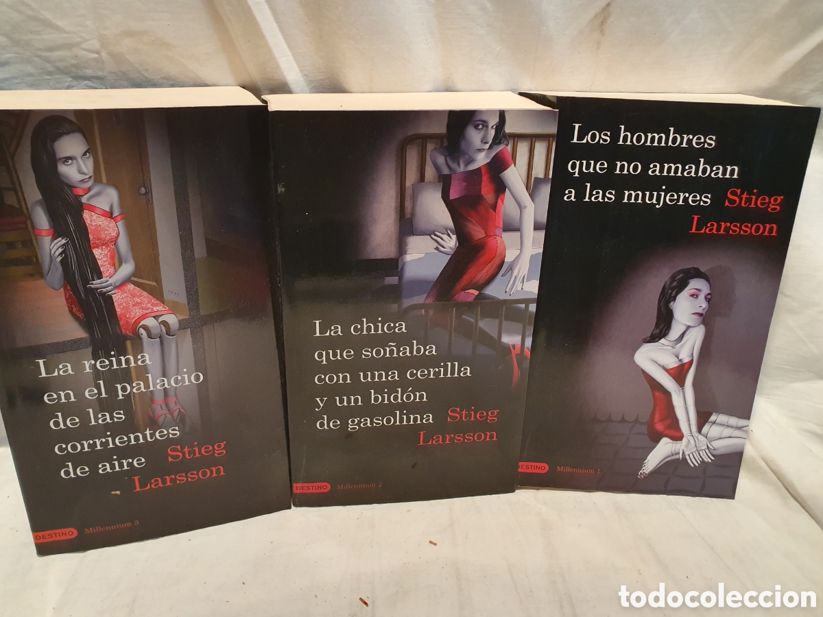 Libros de segunda mano: TRIOLOGIA DE MILLENIUM. STIEG LARSSON. DESTINO. TAPA BLANDA. - Foto 1