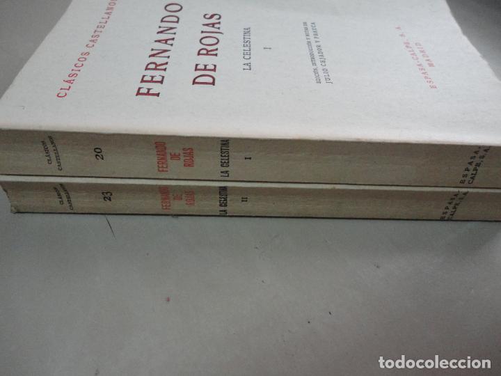 Libros de segunda mano: La Celestina (Fernando de Rojas). 2 tomos - F4 - Foto 2