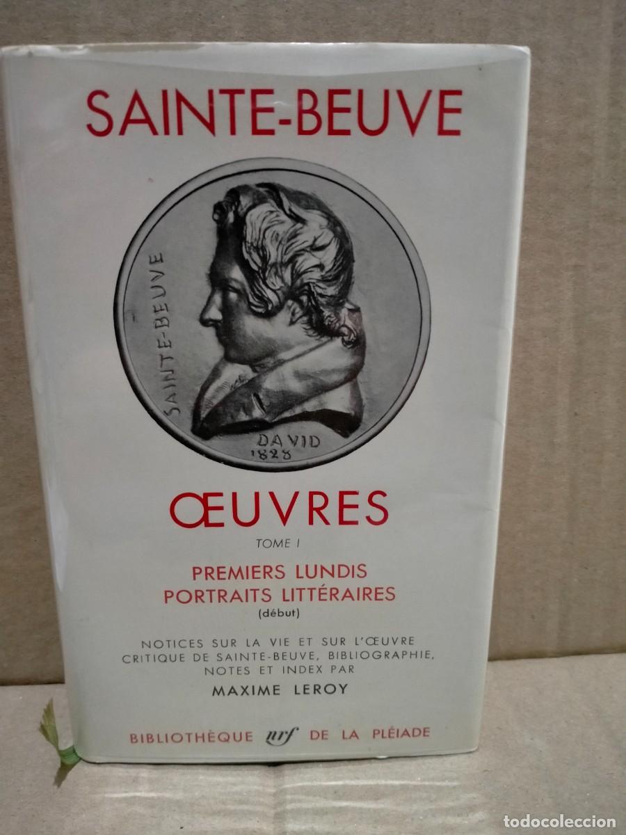 Libros de segunda mano: SAINTE-BEUVE. OEUVRES (TOMO I). GALLIMARD - Foto 1