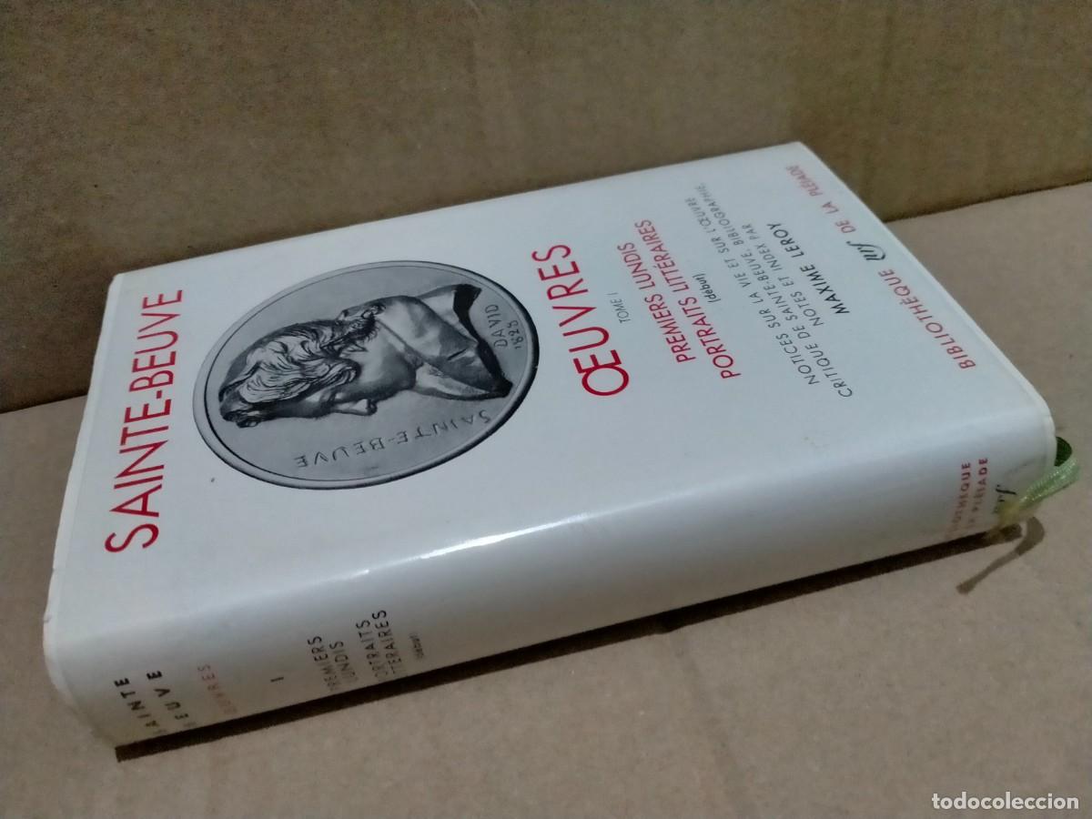 Libros de segunda mano: SAINTE-BEUVE. OEUVRES (TOMO I). GALLIMARD - Foto 9