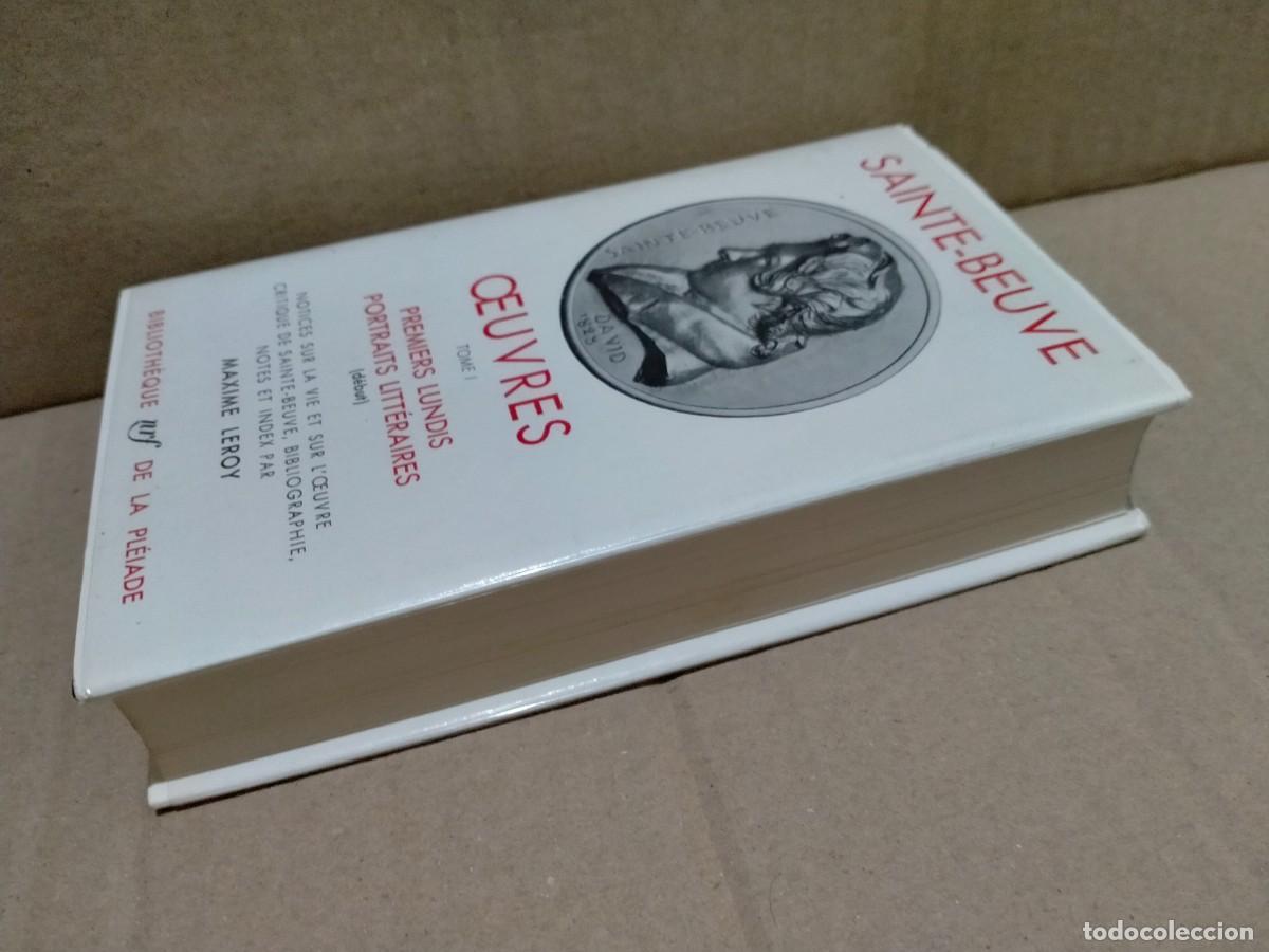 Libros de segunda mano: SAINTE-BEUVE. OEUVRES (TOMO I). GALLIMARD - Foto 10