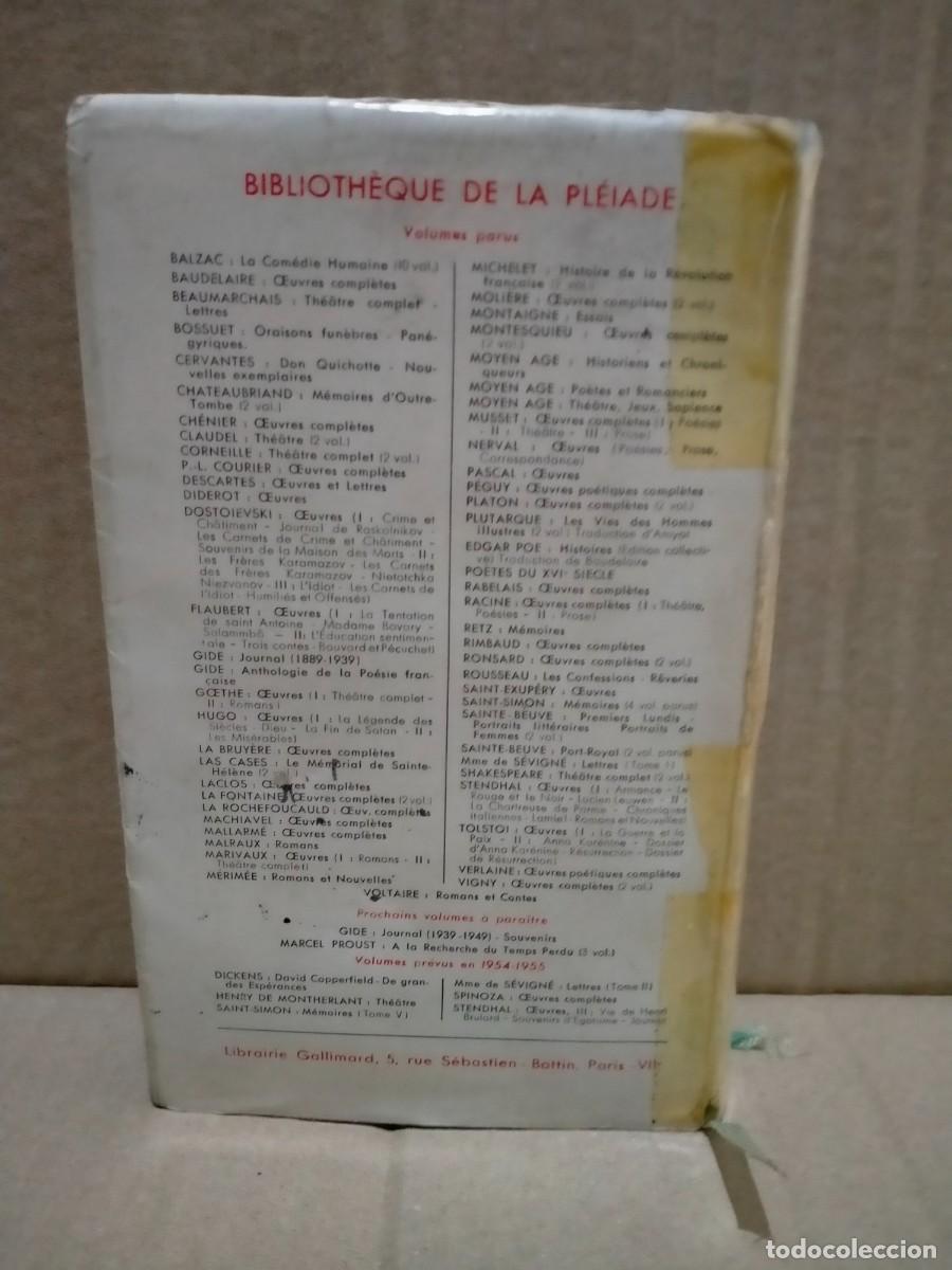 Libros de segunda mano: GOETHE. ROMANS . GALLIMARD - Foto 4