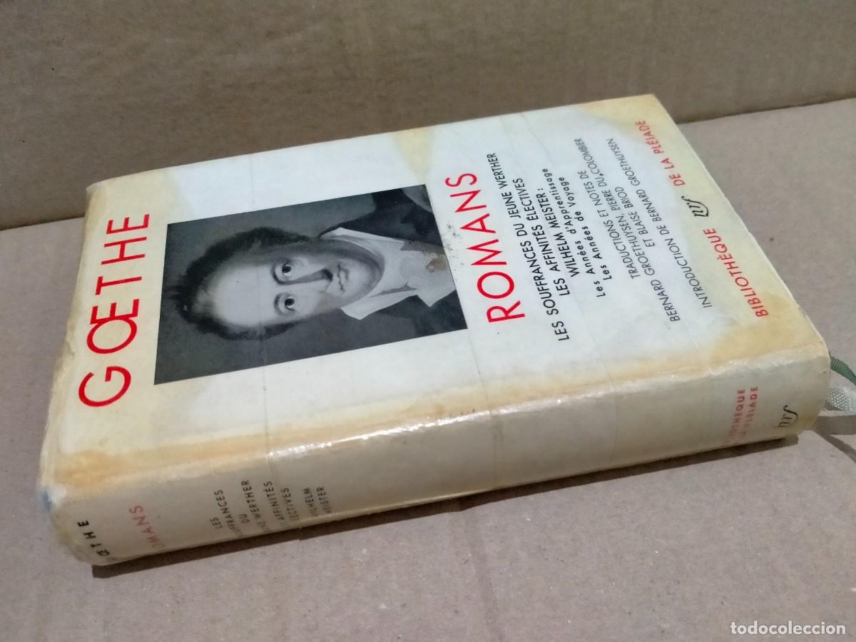 Libros de segunda mano: GOETHE. ROMANS . GALLIMARD - Foto 5