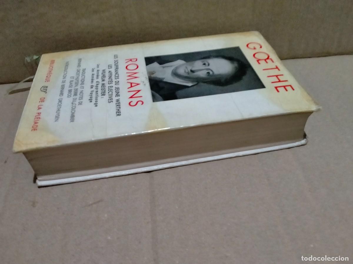 Libros de segunda mano: GOETHE. ROMANS . GALLIMARD - Foto 6