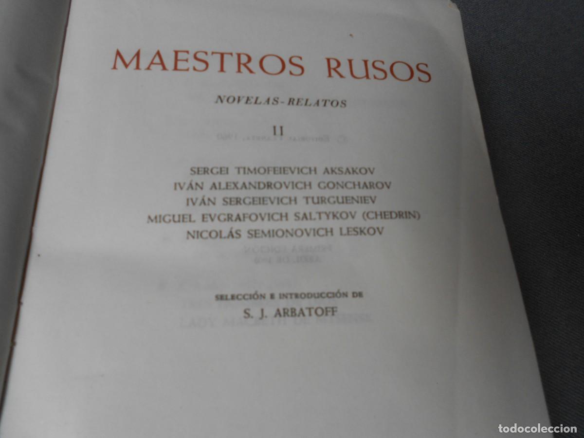 Libros de segunda mano: MAESTROS RUSOS - Foto 3