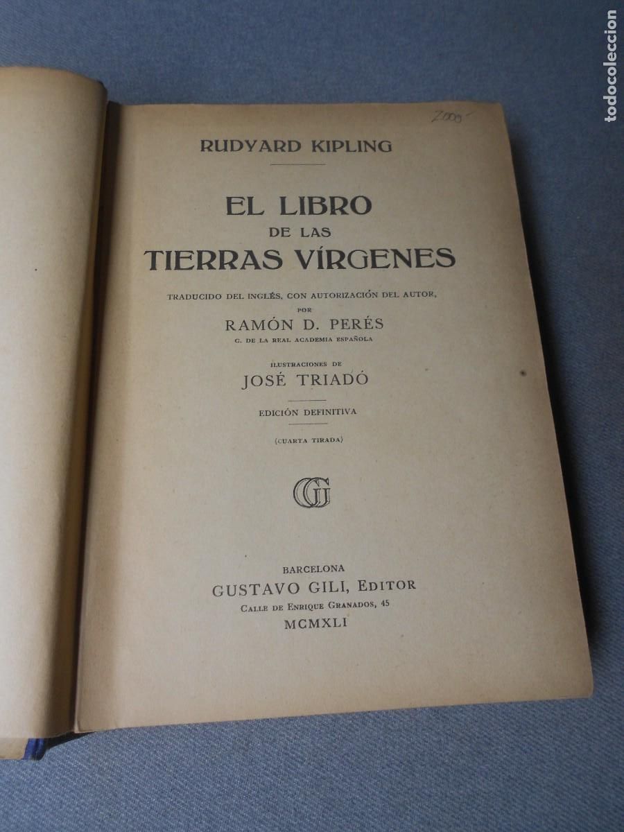 Libros de segunda mano: EL LIBRO DE LAS TIERRAS VIRGENES - Foto 3