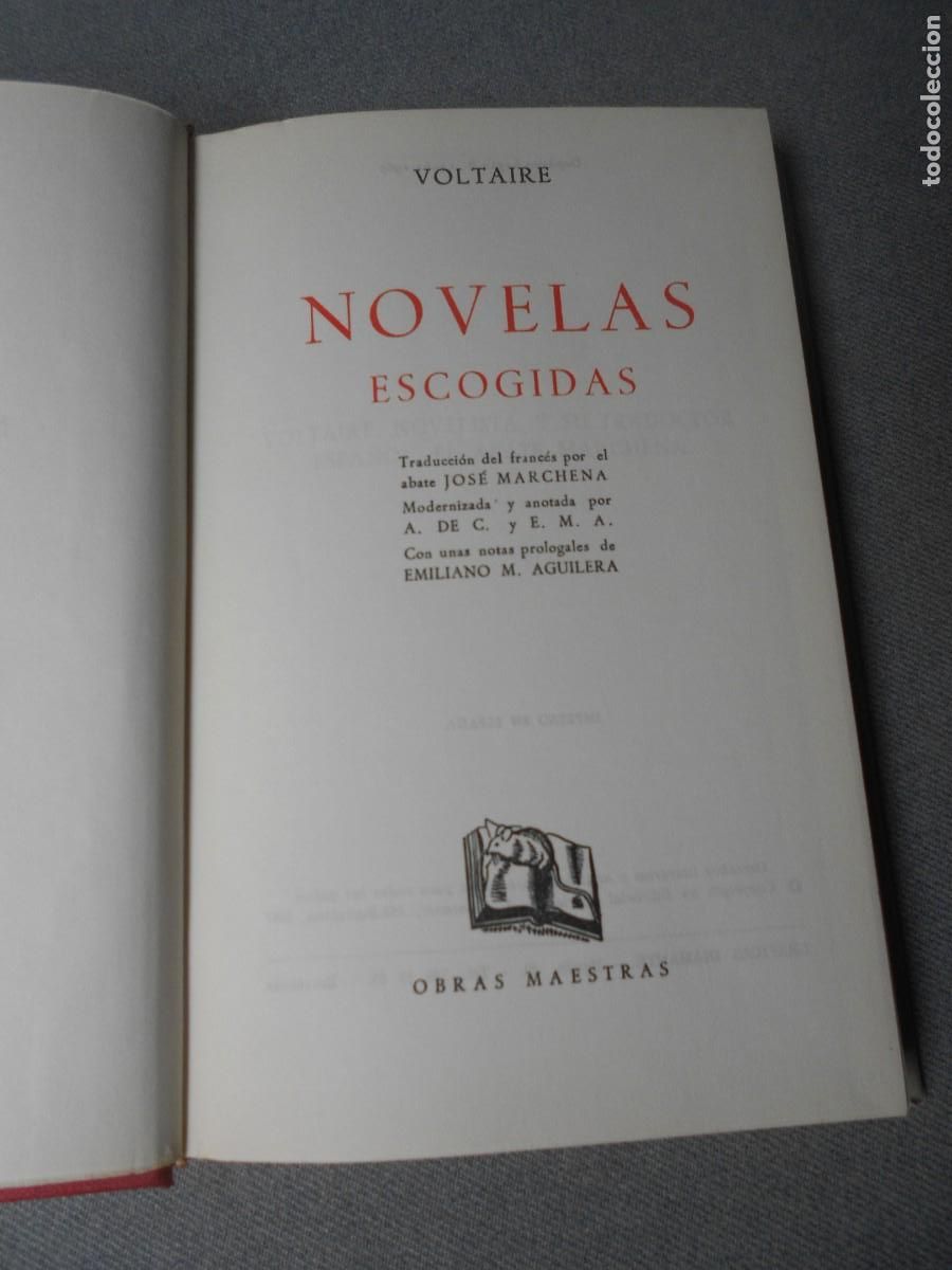 Libros de segunda mano: NOVELAS ESCOGIDAS. VOLTAIRE - Foto 4