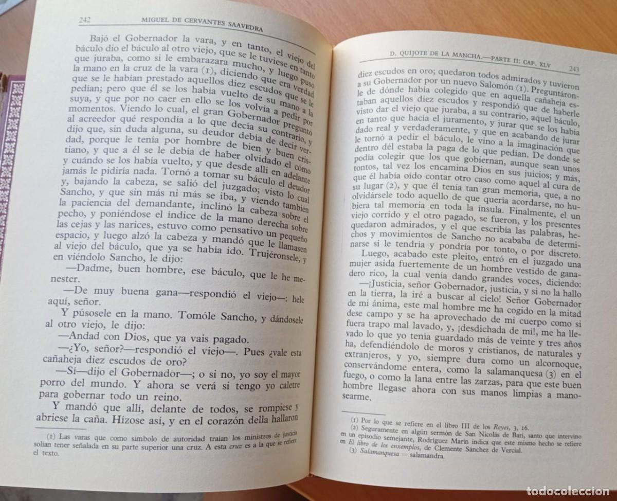Libros de segunda mano: Don Quijote de la Mancha, de Miguel de Cervantes Saavedra - Foto 3