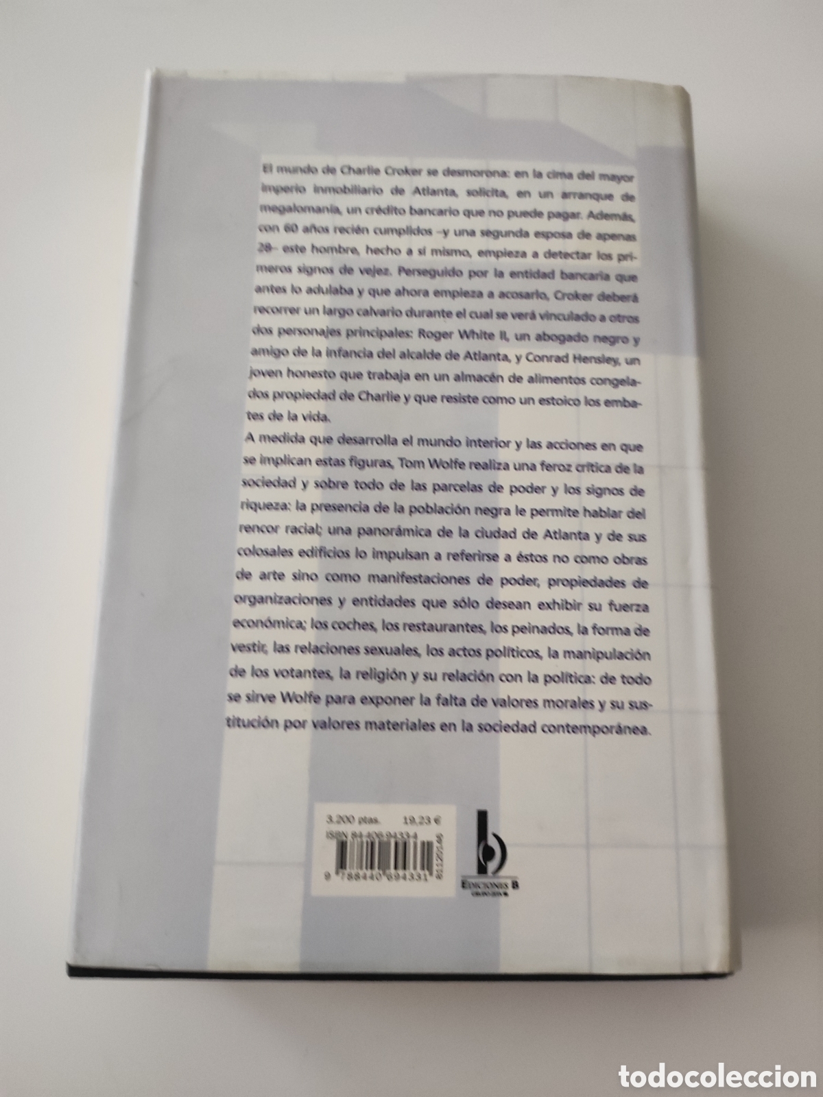 Libros de segunda mano: Todo un hombre. Tom Wolfe. - Foto 2