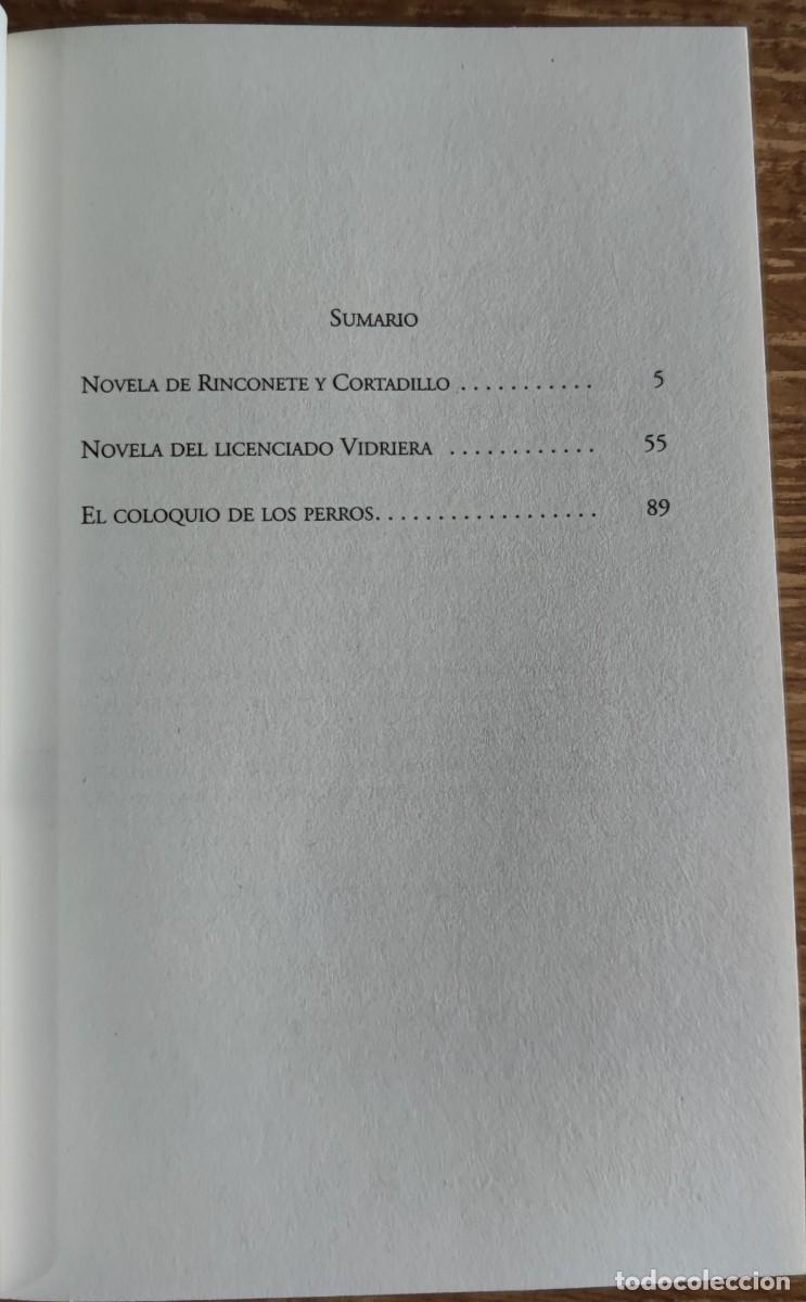Libros de segunda mano: Libro - Tres Novelas Ejemplares (2016) Miguel de Cervantes - Foto 2
