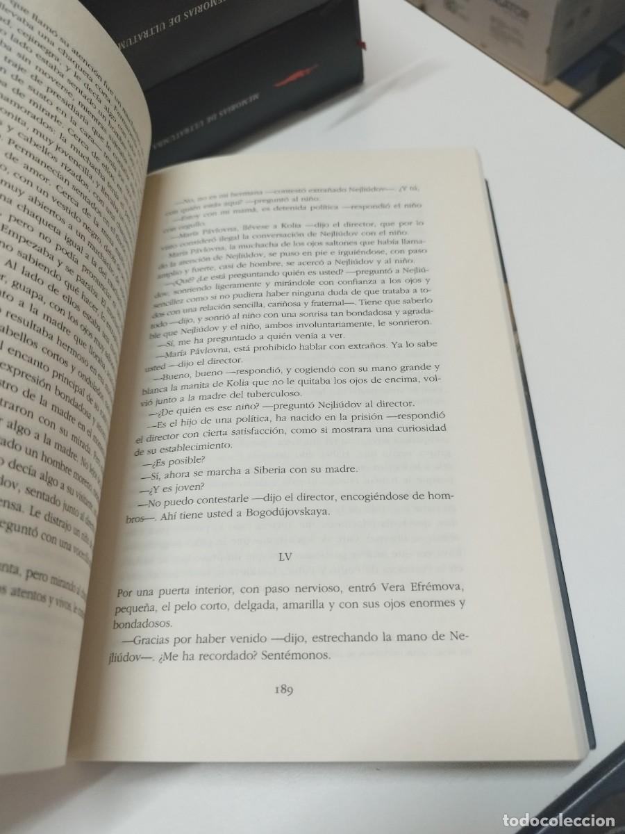 Libros de segunda mano: Resurreccion. Lev Tolstoi. La otra orilla. - Foto 6