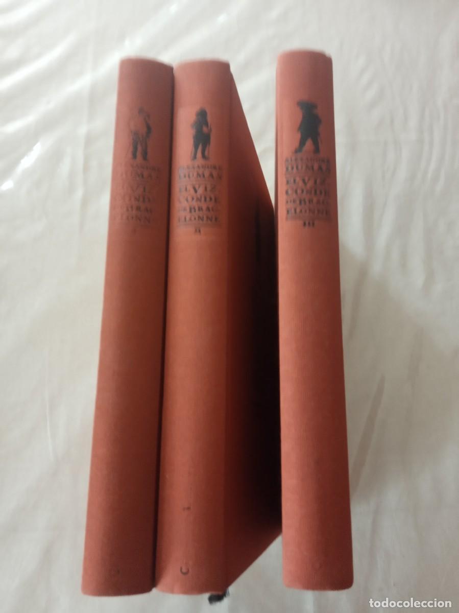 Libros de segunda mano: EL VIZCONDE DE BRAGELONNE. 3 TOMOS.- Alejandro Dumas. - Foto 1