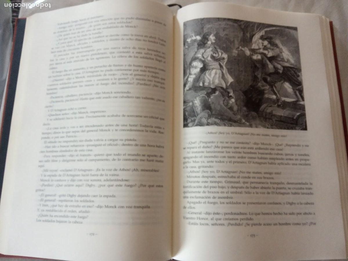 Libros de segunda mano: EL VIZCONDE DE BRAGELONNE. 3 TOMOS.- Alejandro Dumas. - Foto 4