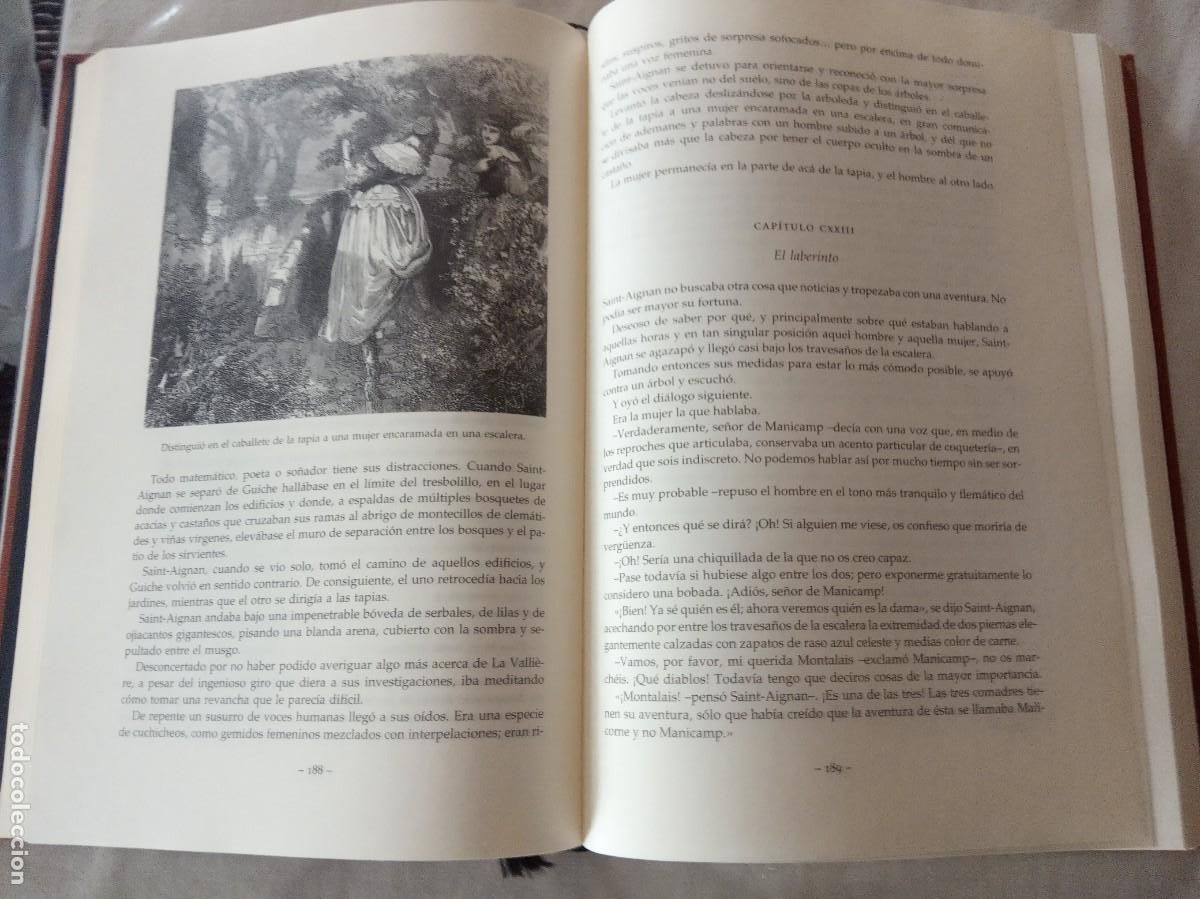 Libros de segunda mano: EL VIZCONDE DE BRAGELONNE. 3 TOMOS.- Alejandro Dumas. - Foto 6
