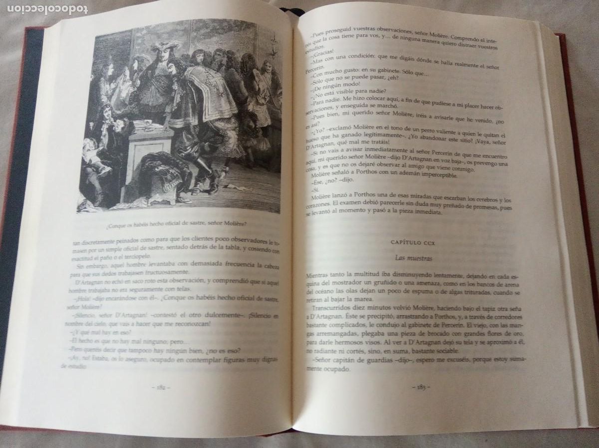 Libros de segunda mano: EL VIZCONDE DE BRAGELONNE. 3 TOMOS.- Alejandro Dumas. - Foto 8