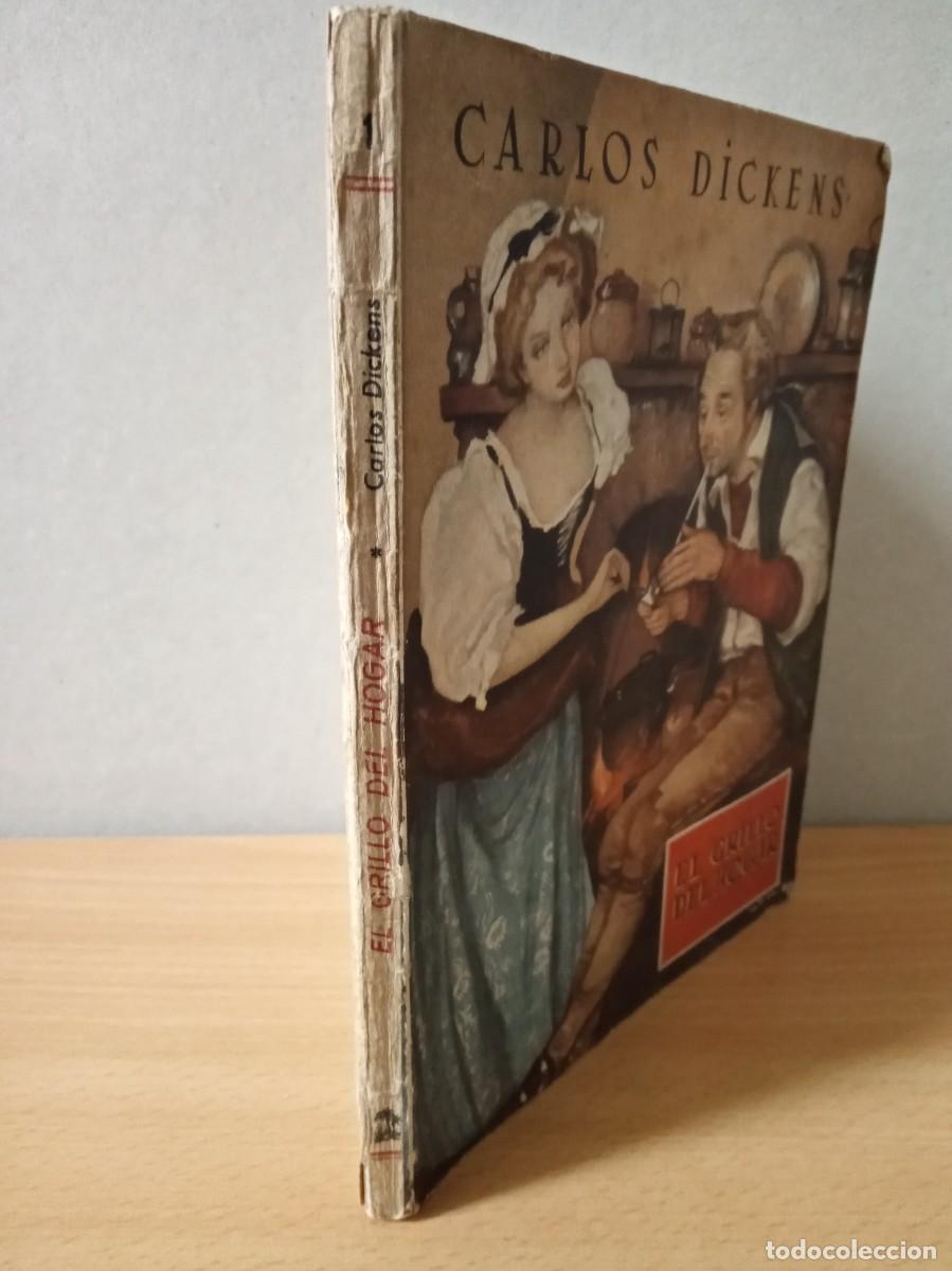 Libros de segunda mano: NOVELA: EL GRILLO DEL DEL HOGAR DE CARLOS DICKENS - Foto 4