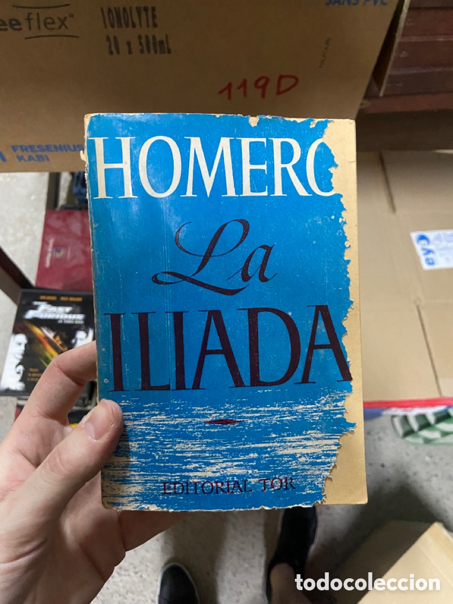 Libros de segunda mano: 119D la iliada - homero - editorial tor - Foto 1
