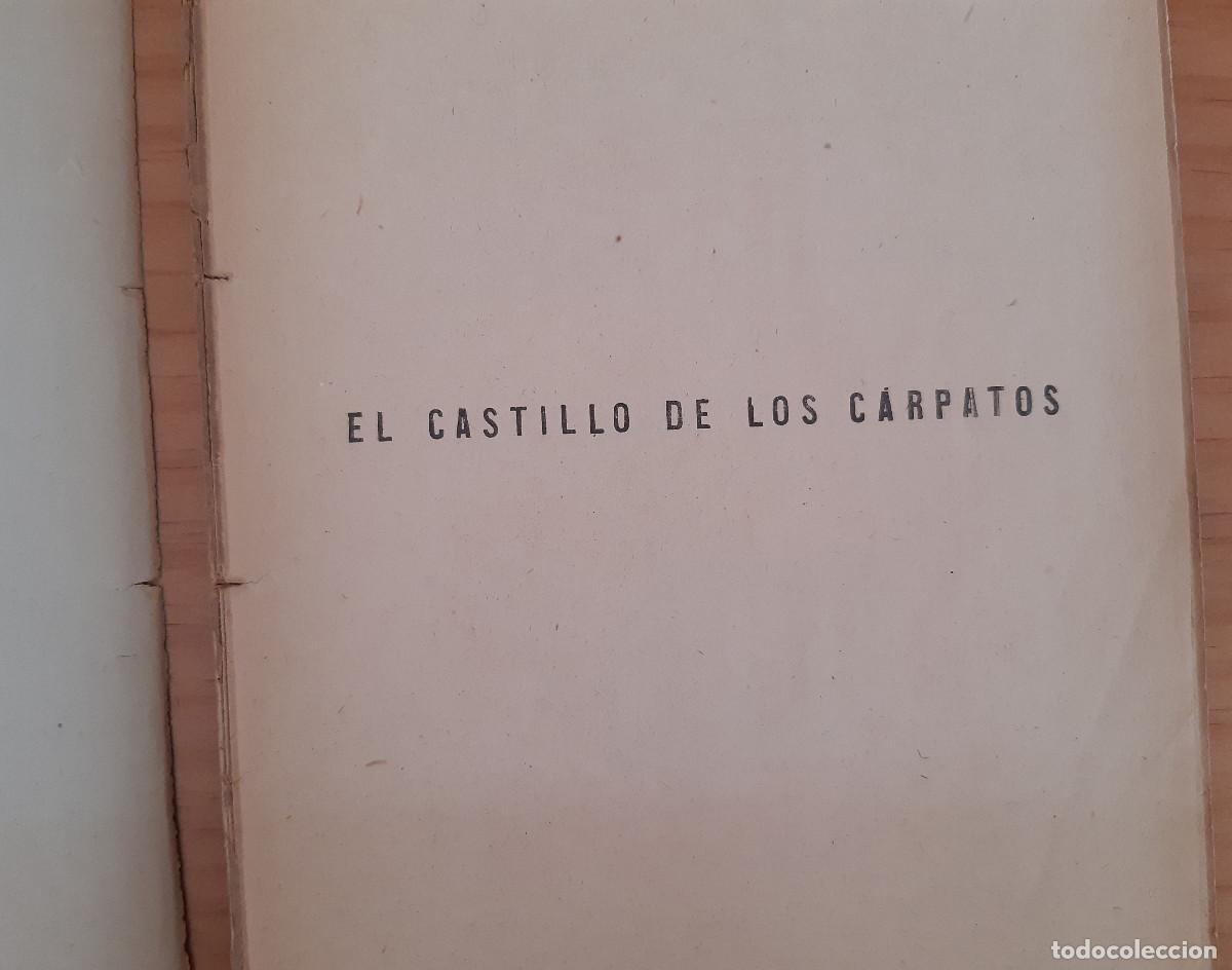 Libros de segunda mano: EL CASTILLO DE LOS C&Aacute;RPATOS - PRIMERA PARTE - JULIO VERNE - Foto 2
