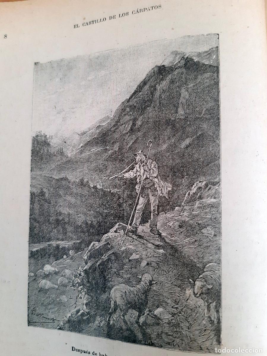 Libros de segunda mano: EL CASTILLO DE LOS C&Aacute;RPATOS - PRIMERA PARTE - JULIO VERNE - Foto 3