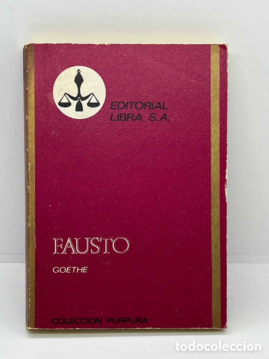 Libros de segunda mano: Libro Fausto - Foto 1
