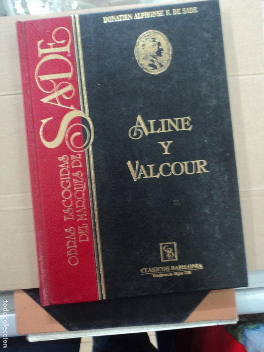 Libros de segunda mano: Aline y Valcour - Obras escogidas del Marques de Sade - Foto 1
