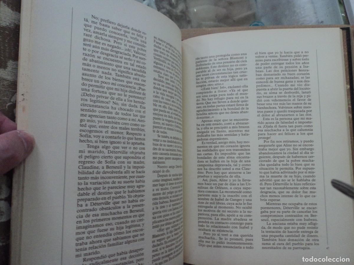 Libros de segunda mano: Aline y Valcour - Obras escogidas del Marques de Sade - Foto 3