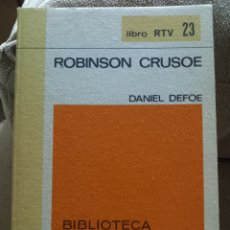 Libros de segunda mano: ROBINSON CRUSOE. BIBLIOTECA BASICA SALVAT. 224PAGS.BOLSILLO