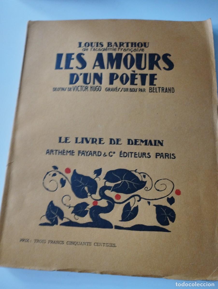 Libros de segunda mano: Louis Barthou. Les amours dun porte. - Foto 1