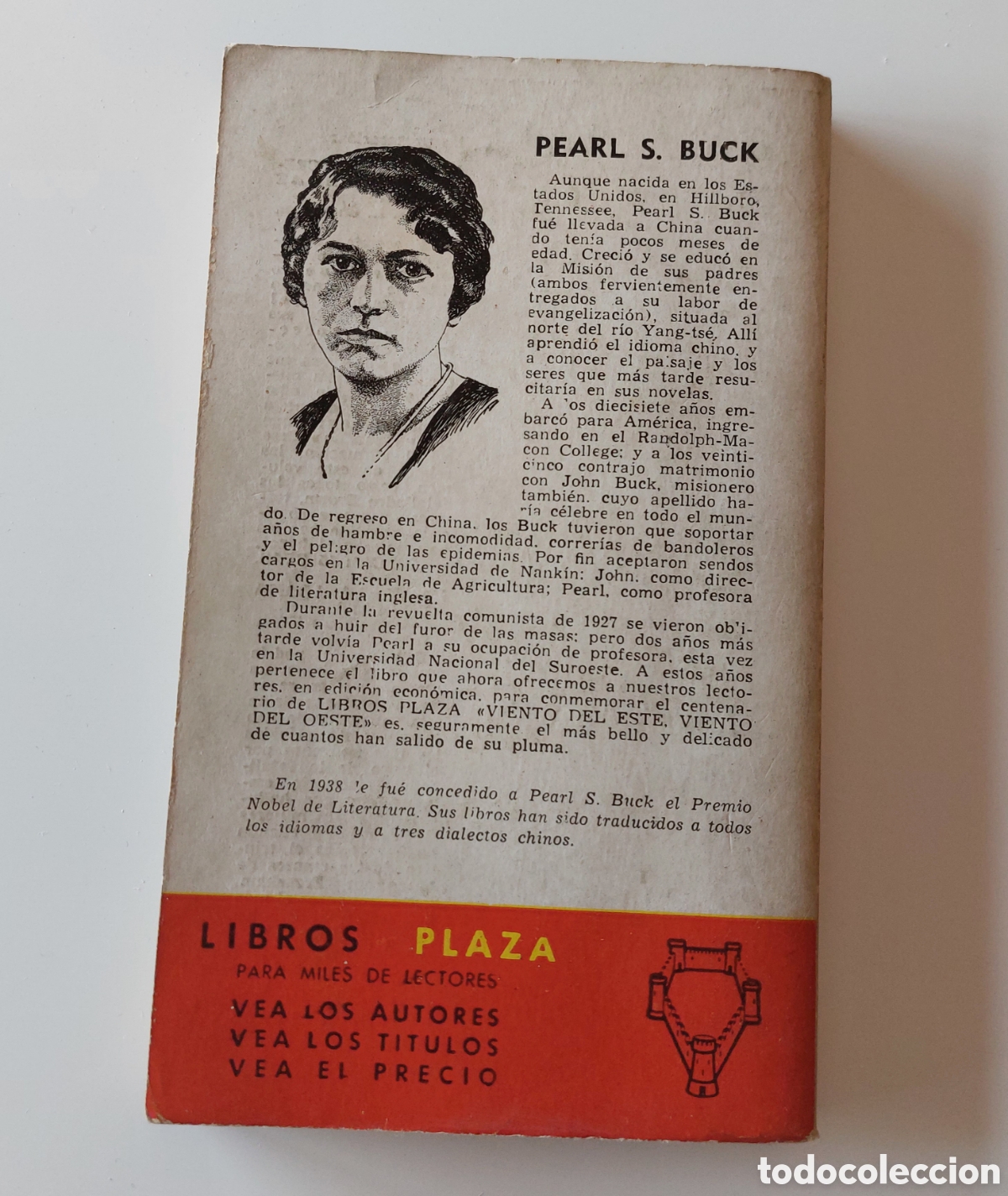 Libros de segunda mano: Libro viento del este viento del oeste Pearl s burk a&ntilde;o 1958 - Foto 2