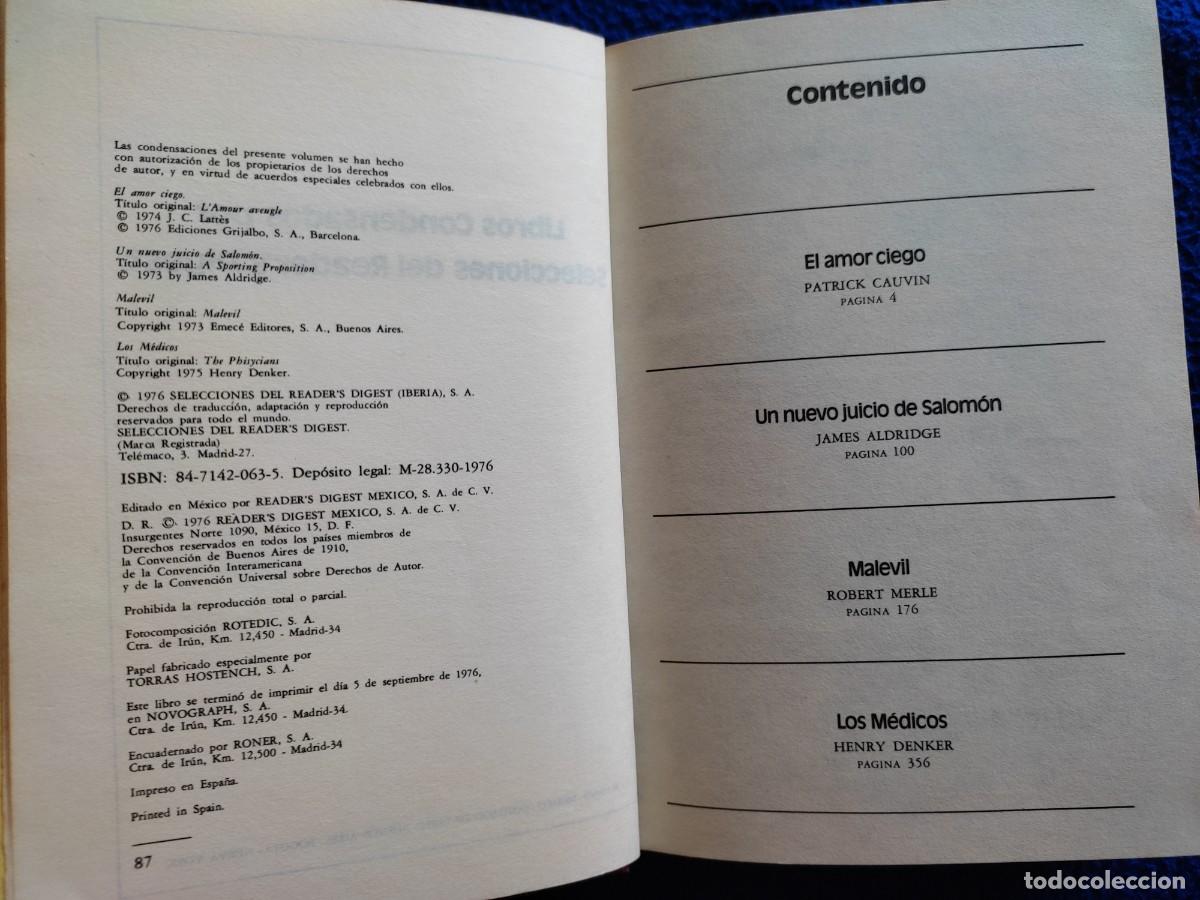 Libros de segunda mano: Selecciones de Readers Digest Biblioteca de Selecciones 1976 - Foto 5