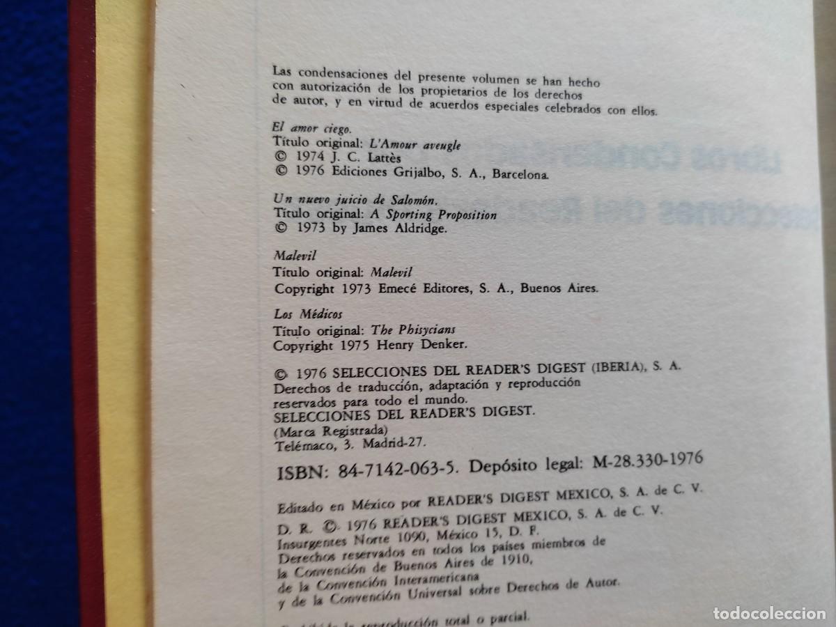 Libros de segunda mano: Selecciones de Readers Digest Biblioteca de Selecciones 1976 - Foto 6