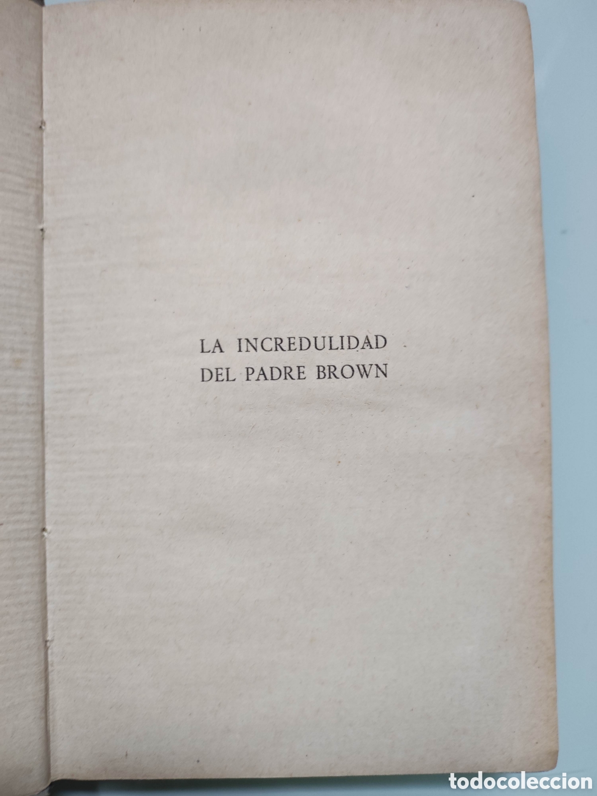 Libros de segunda mano: La incredulidad del Padre Brown - Foto 2