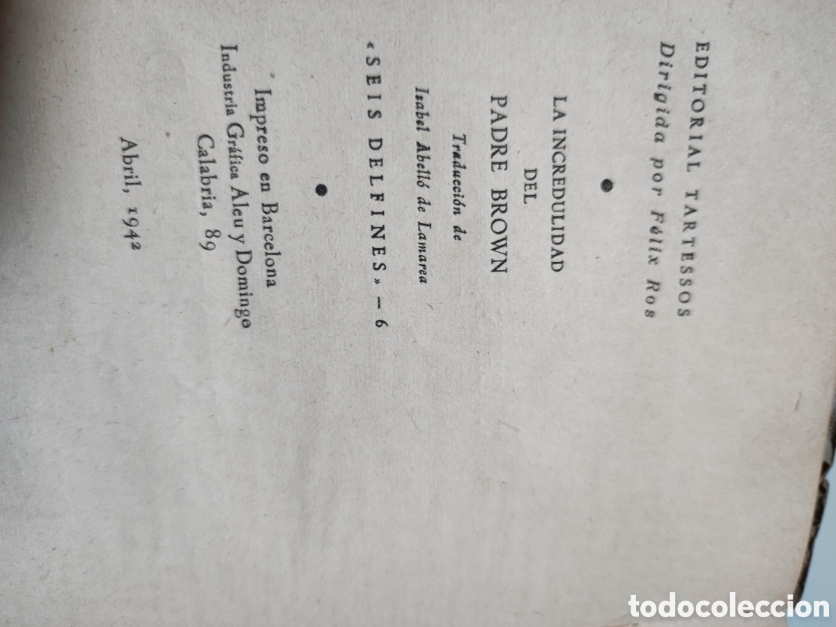 Libros de segunda mano: La incredulidad del Padre Brown - Foto 4