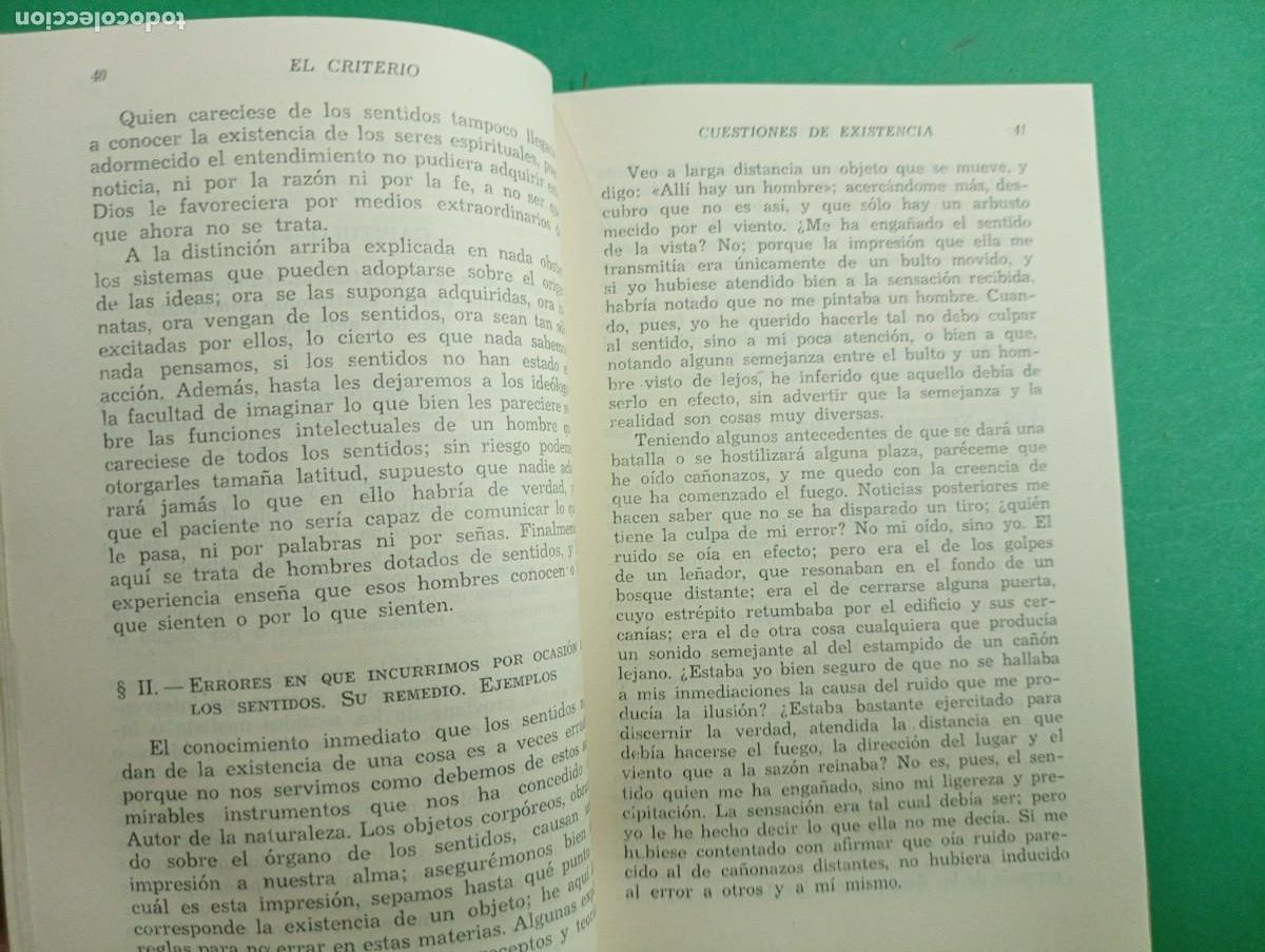 Libros de segunda mano: Antiguo libro EL CRITERIO. Jaime BALMES. Barcelona 1948. - Foto 3