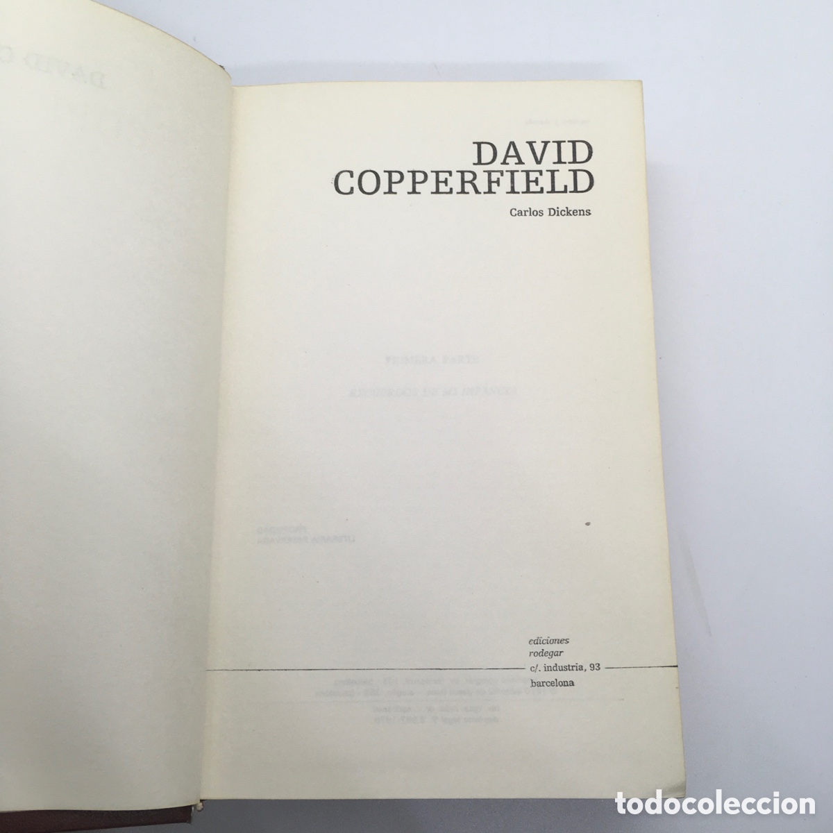 Libros de segunda mano: Libro David Copperfield - Foto 2