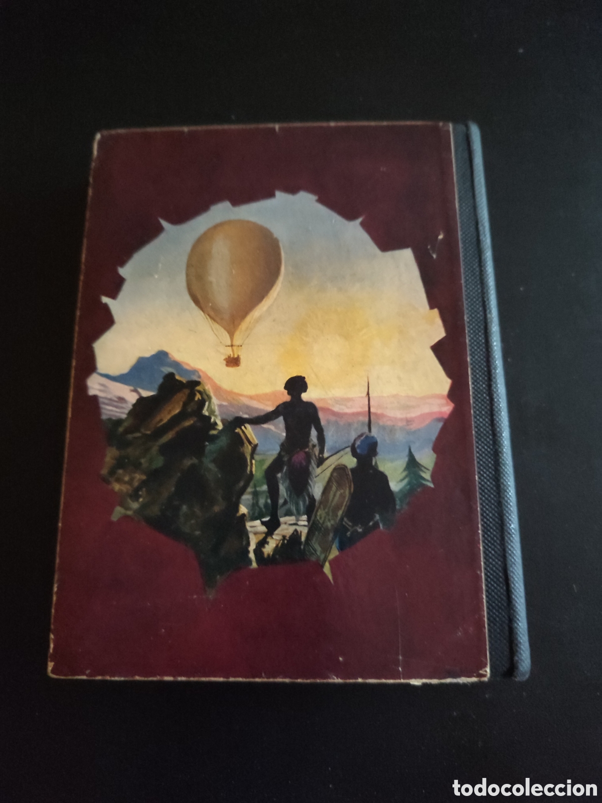 Libros de segunda mano: Cinco semanas en globo Julio Verne editor Sopena - Foto 2