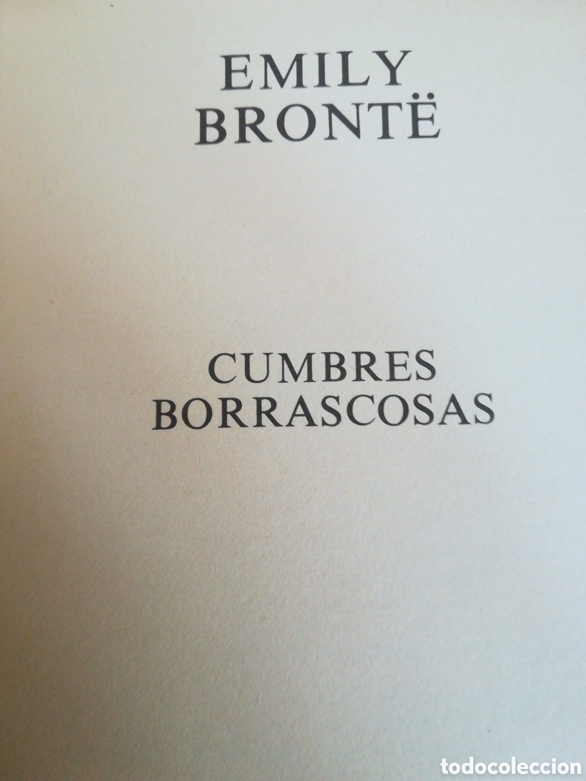 Libros de segunda mano: Cumbres Borracosas, Emily Bronte - Foto 3