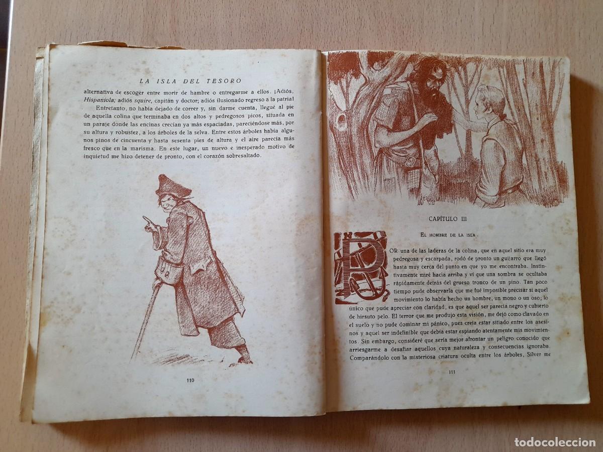 Libros de segunda mano: LA ISLA DEL TESORO. R.L. STEVENSON. HEROICA 1943 - Foto 3