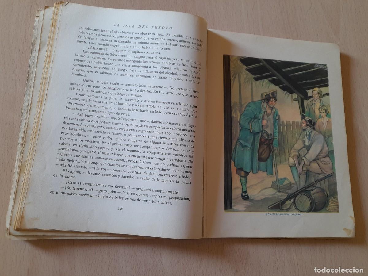 Libros de segunda mano: LA ISLA DEL TESORO. R.L. STEVENSON. HEROICA 1943 - Foto 4