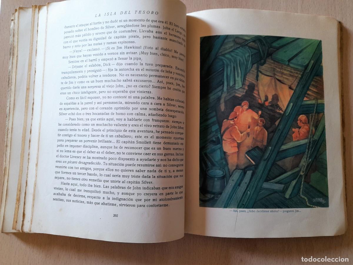 Libros de segunda mano: LA ISLA DEL TESORO. R.L. STEVENSON. HEROICA 1943 - Foto 5